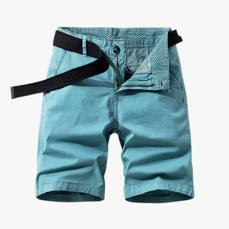 Herre Knælange Shorts med Sidelommer