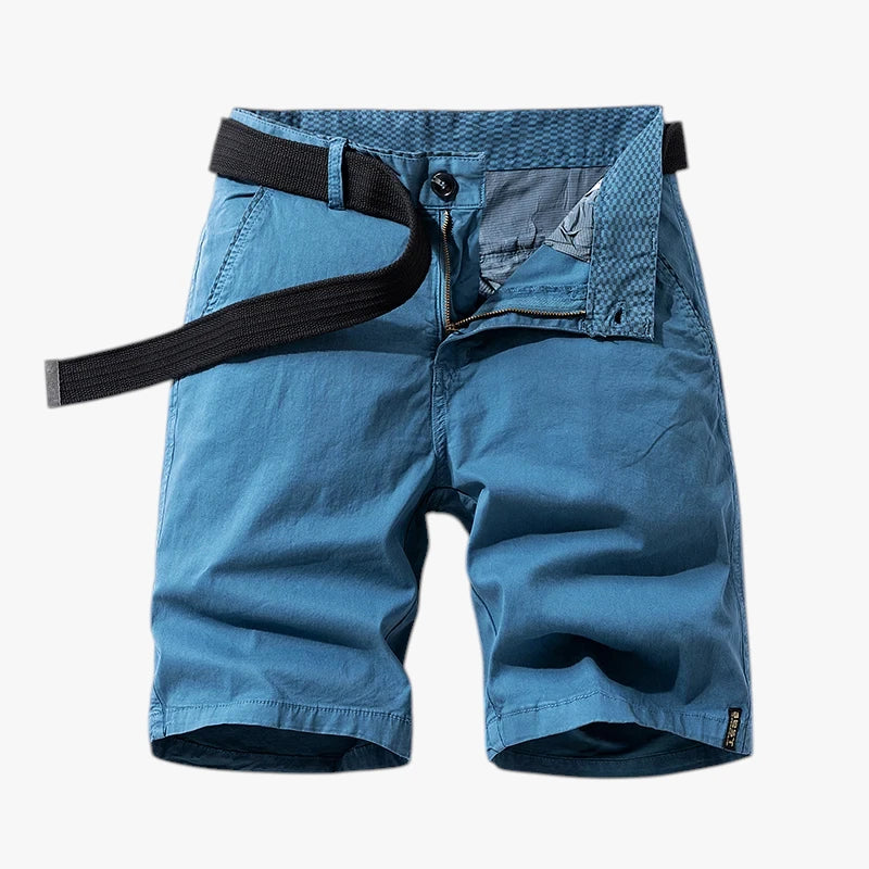 Herre Knælange Shorts med Sidelommer