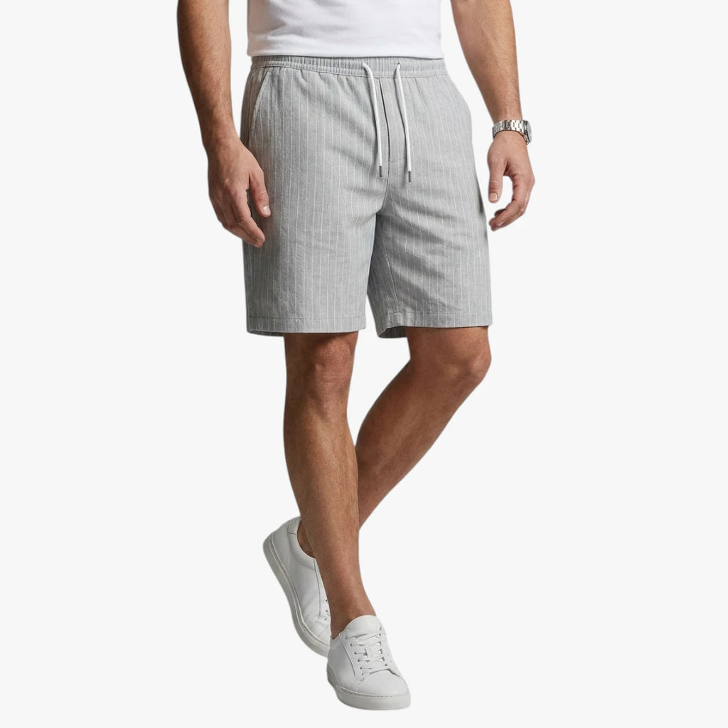 Herre Knælange Shorts med Sidelommer og Snøre