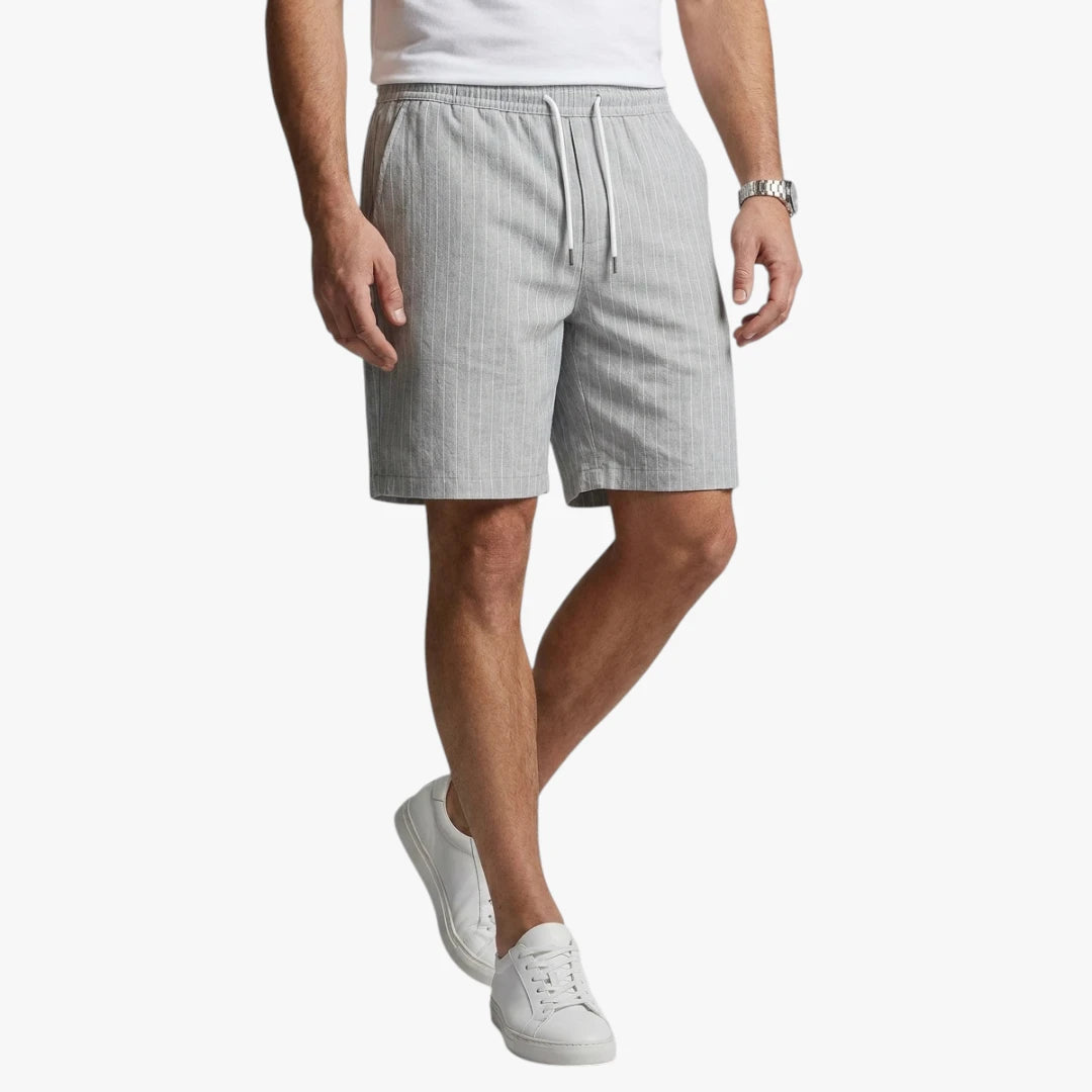Herre Knælange Shorts med Sidelommer og Snøre