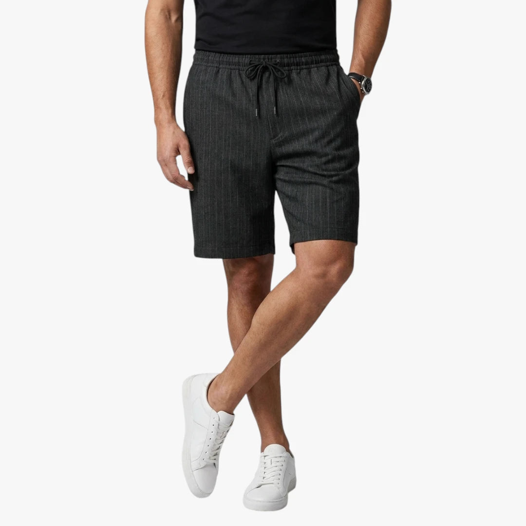Herre Knælange Shorts med Sidelommer og Snøre