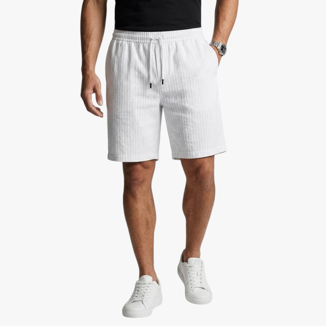 Herre Knælange Shorts med Sidelommer og Snøre