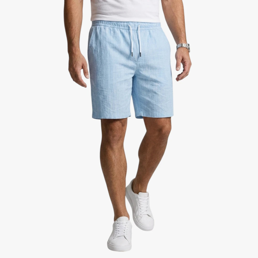 Herre Knælange Shorts med Sidelommer og Snøre