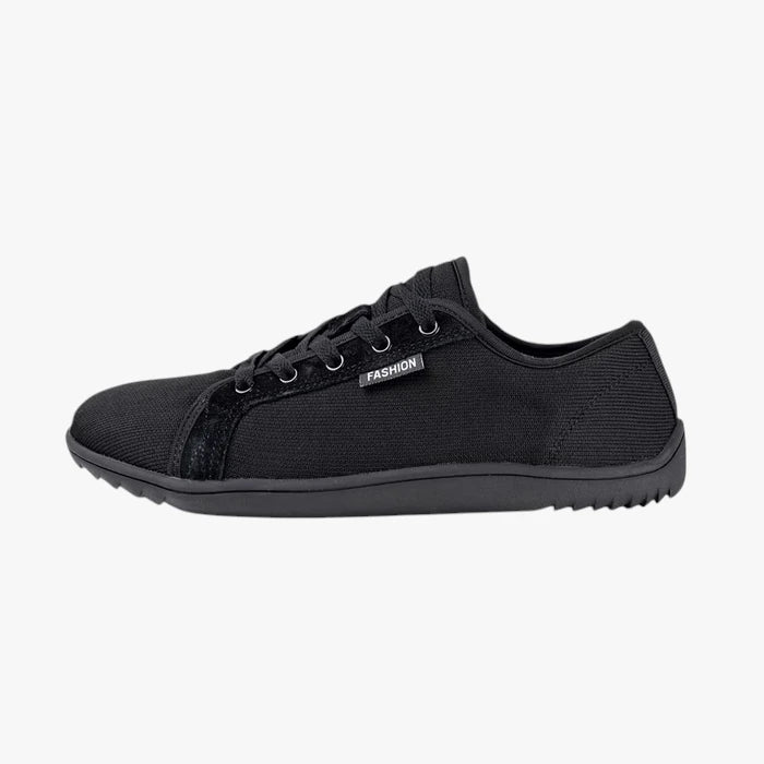 Herre Lette Brede Sneakers med Snøre og Flade såler
