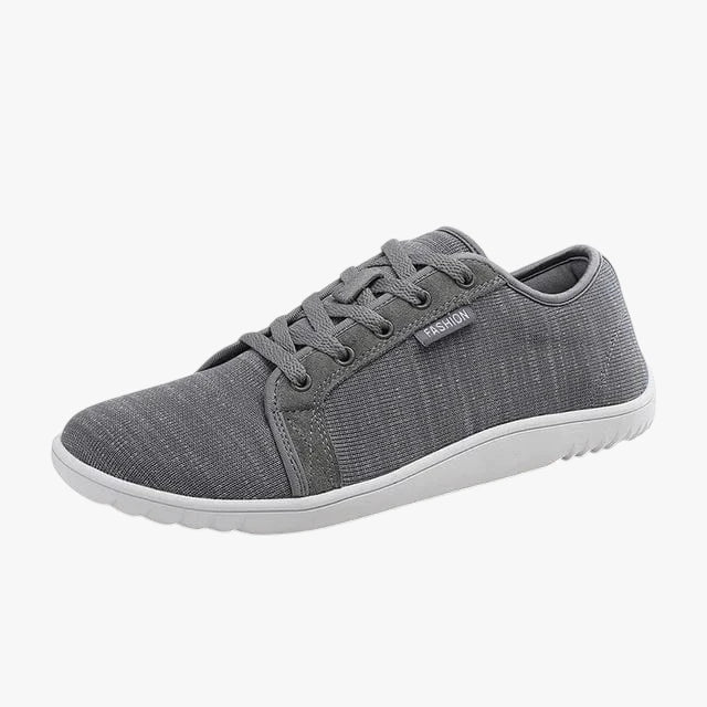 Herre Lette Brede Sneakers med Snøre og Flade såler