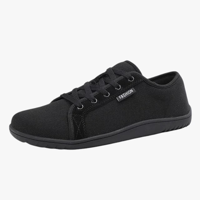 Herre Lette Brede Sneakers med Snøre og Flade såler