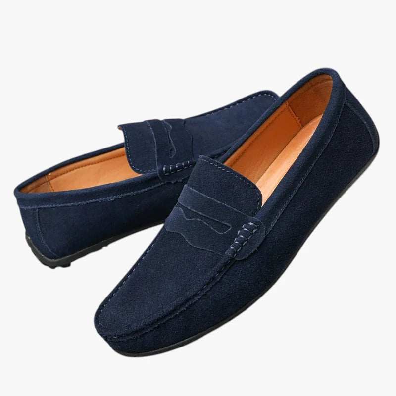 Herre Lette Loafers med Slip-on og For
