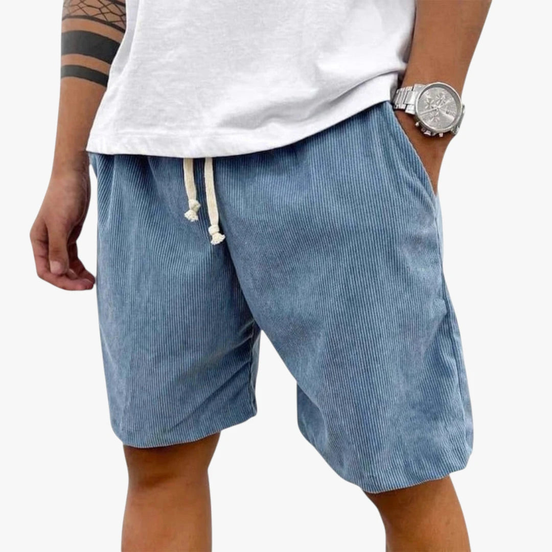 Herre Løse Shorts med Snoretræk og Lommer
