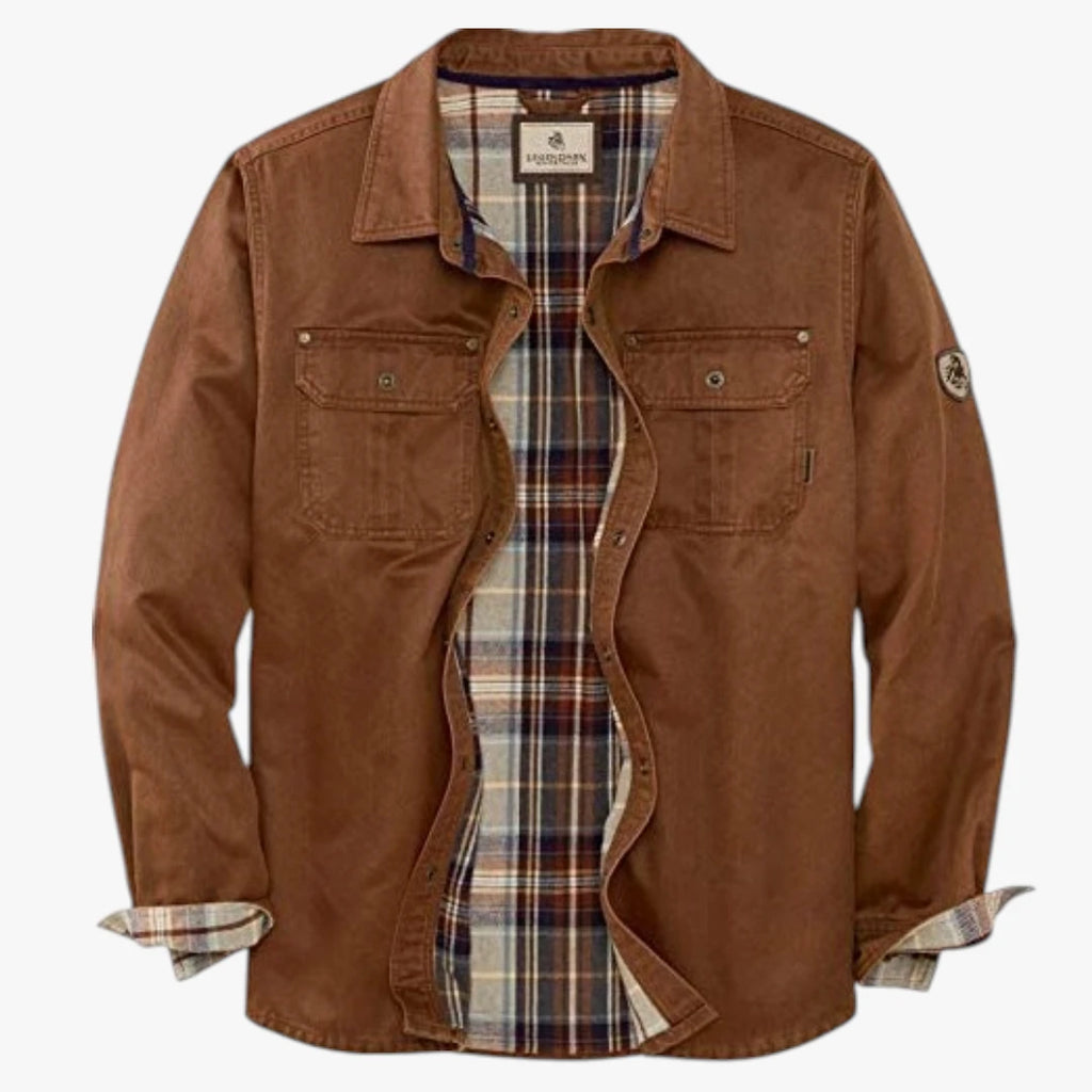 Herre Oversize Overgangsjakke med For
