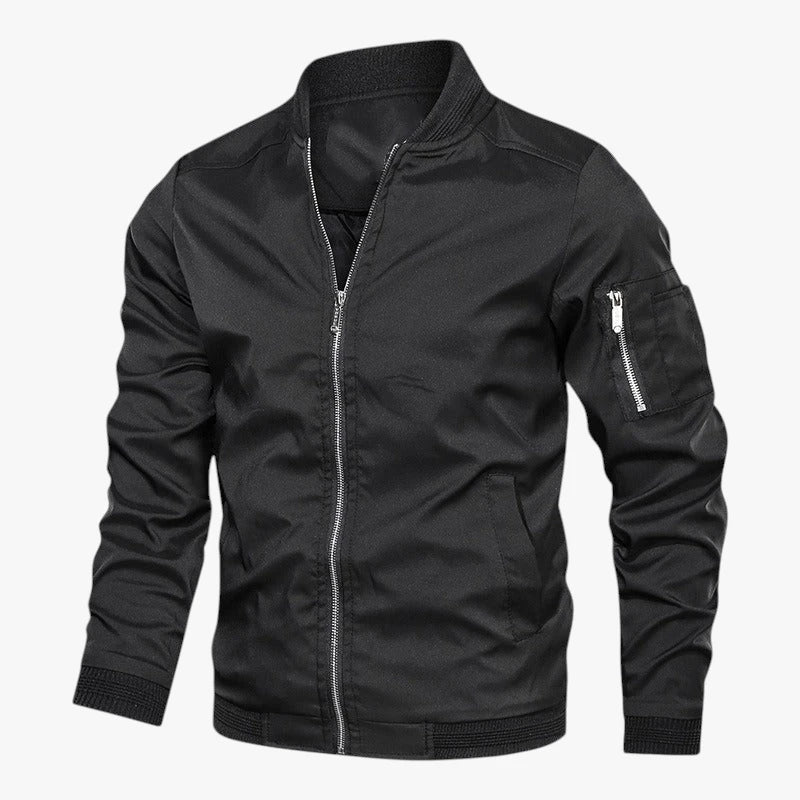 Herre Slim Fit Bomber Jakke med For