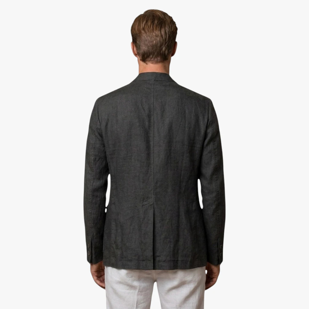 Herre Slim Fit Jakke med Reverskrave