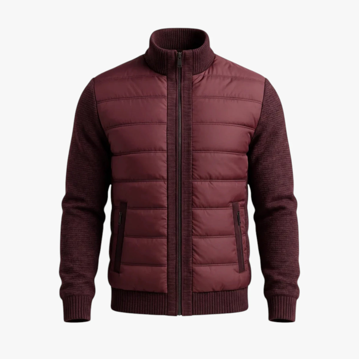 Herre Slim Fit Vinterjakke med For