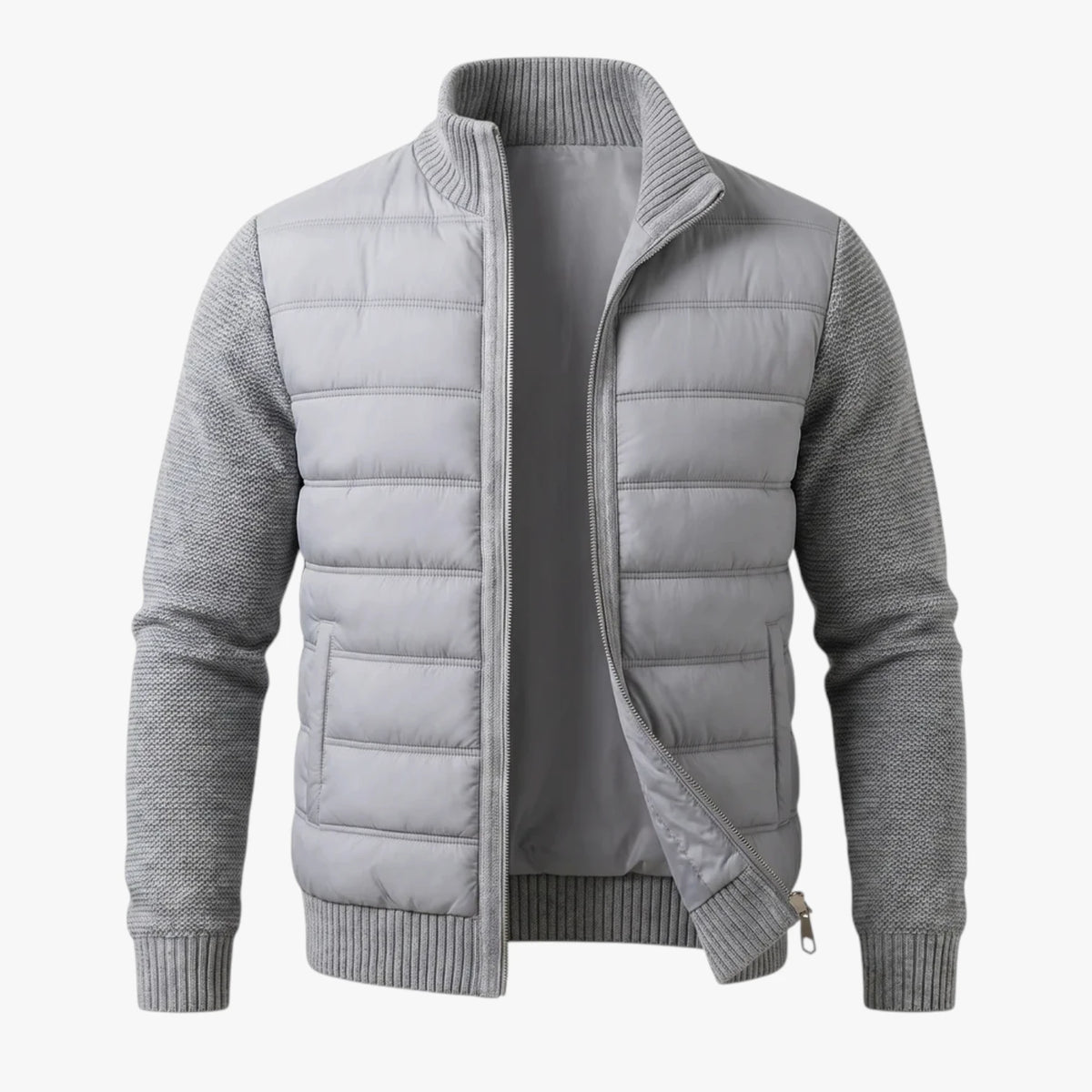Herre Slim Fit Vinterjakke med For