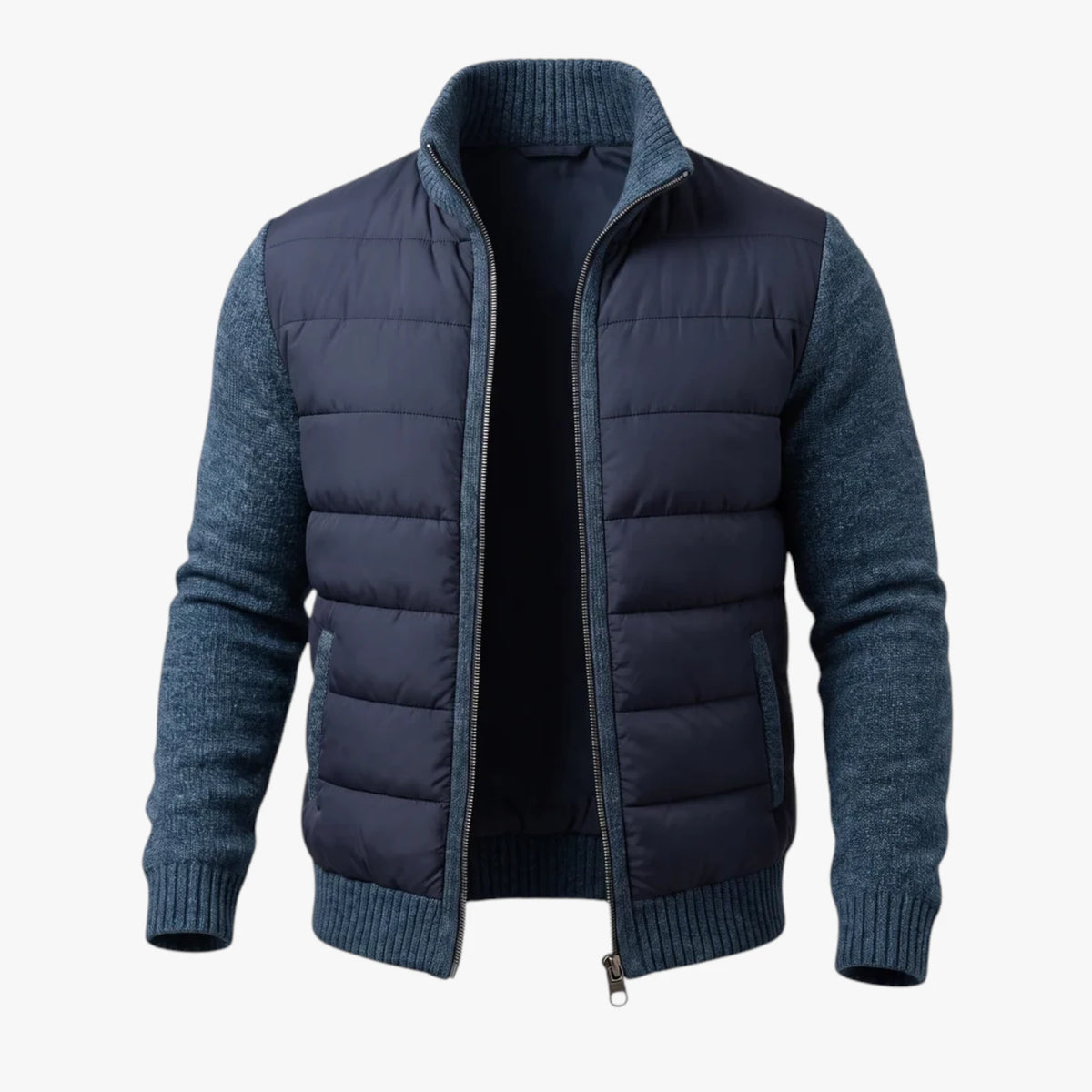 Herre Slim Fit Vinterjakke med For