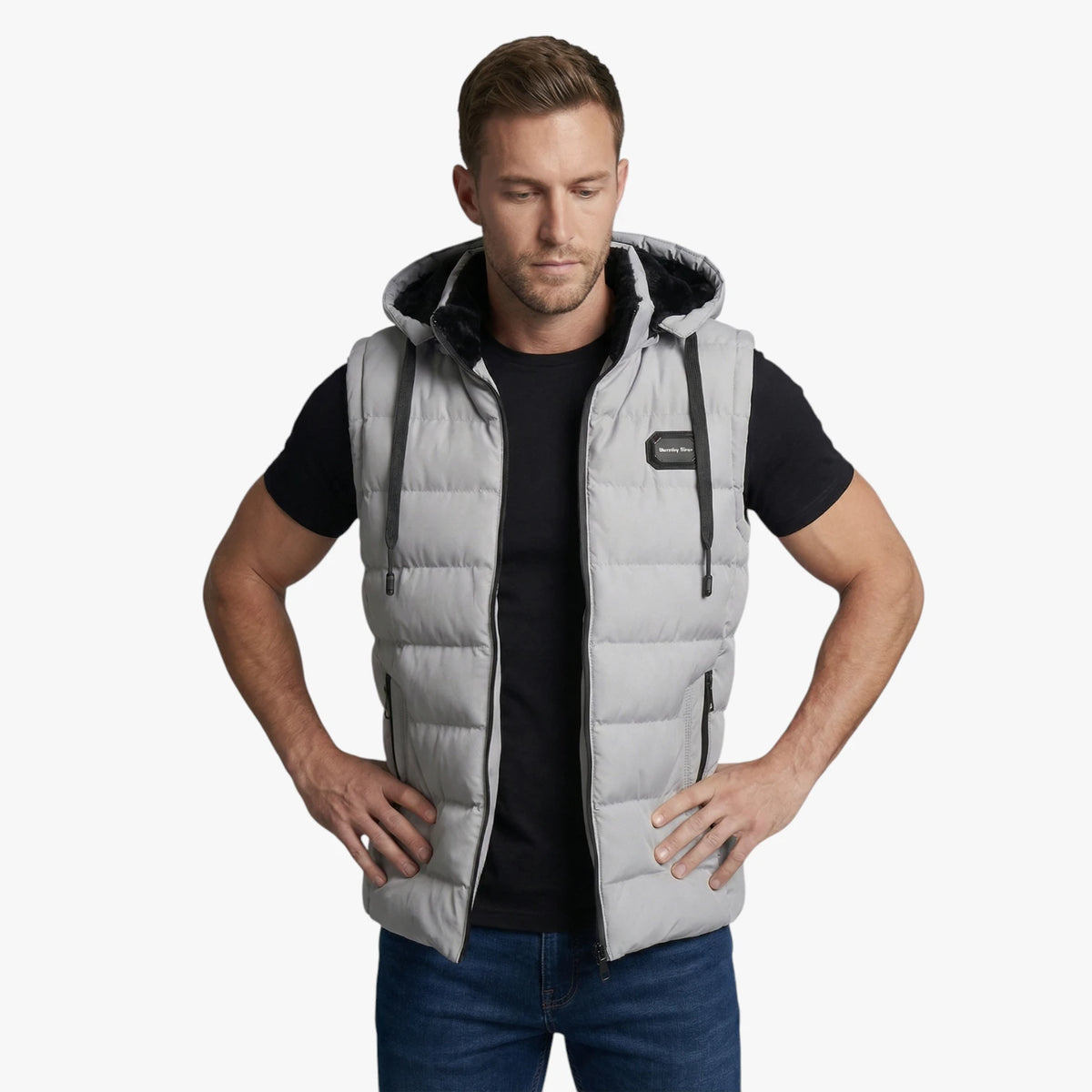 Herre Softshell Jakke med Hætte