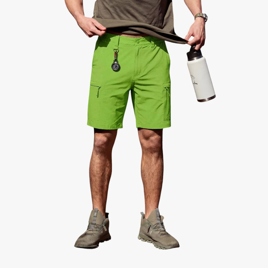 Herre Vandre Shorts med Mobillomme och Lynlås