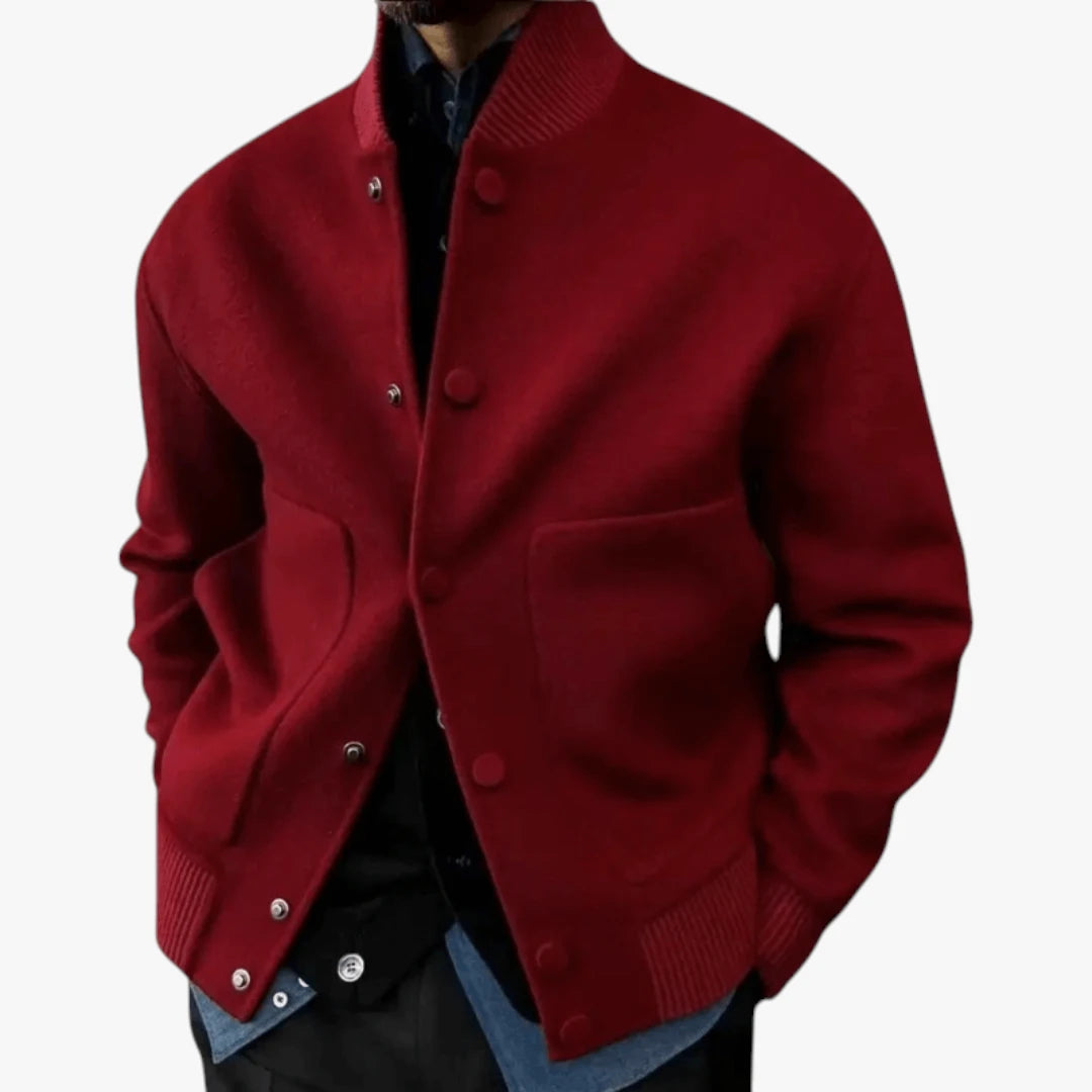 Herre Varm Oversize Jakke med For