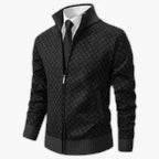 Herre Varm Slim Fit Jakke med For