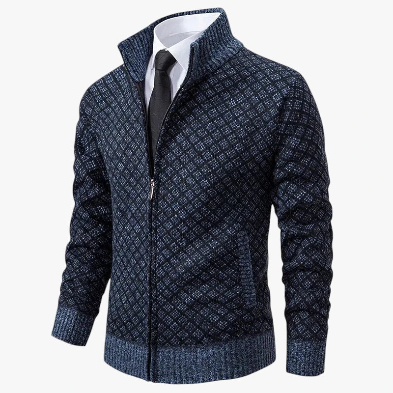 Herre Varm Slim Fit Jakke med For