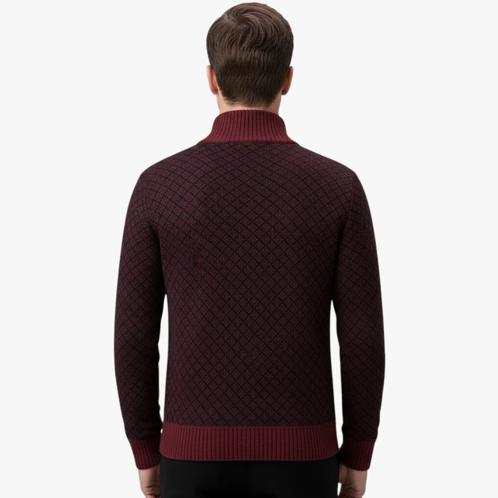 Herre Varm Slim Fit Jakke med For