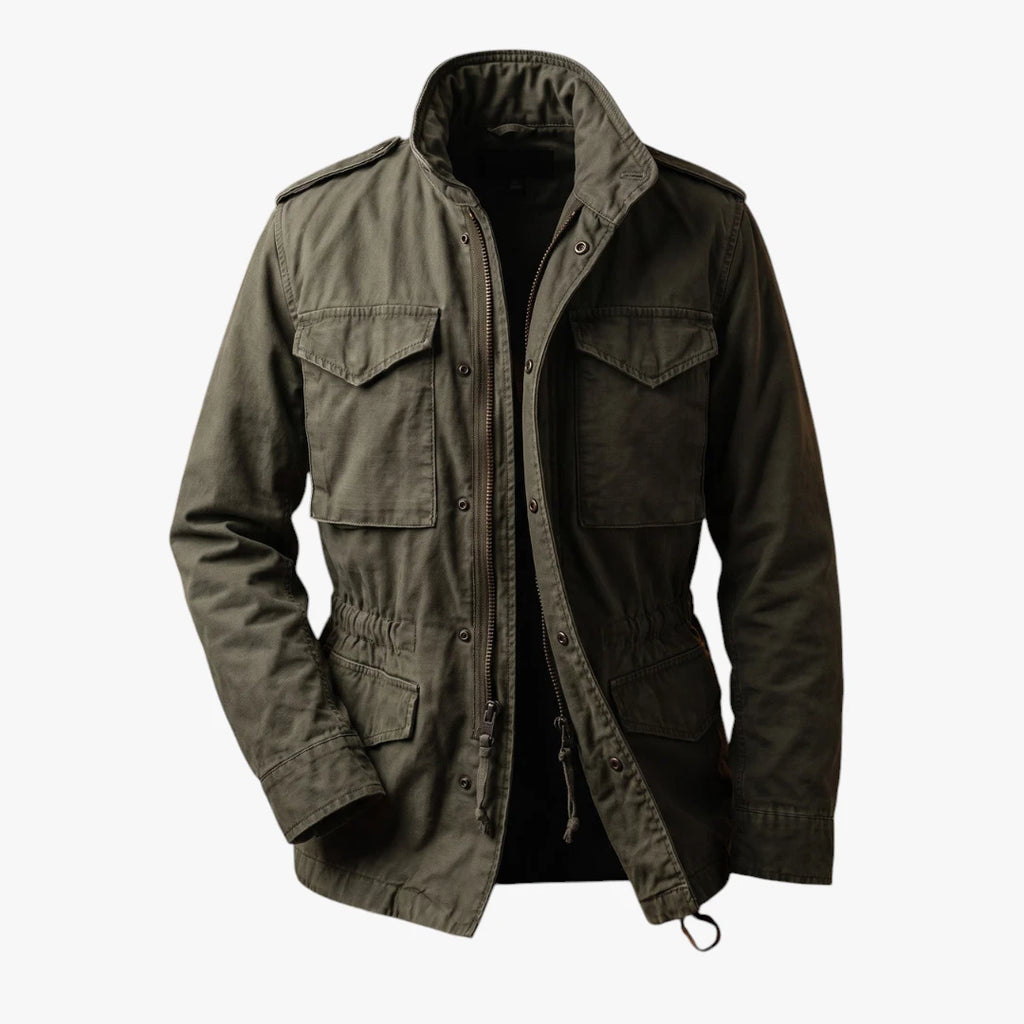 Herre Varm Vandtæt Vinterjakke med For