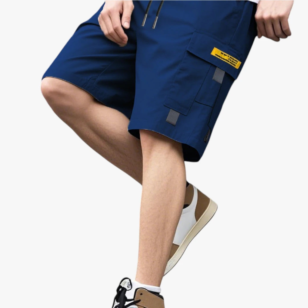 Herre Lange Cargoshorts med Lommer