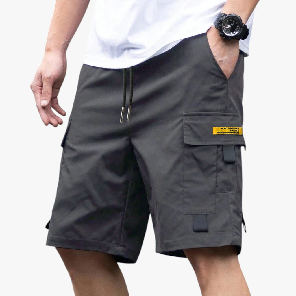 Herre Lange Cargoshorts med Lommer