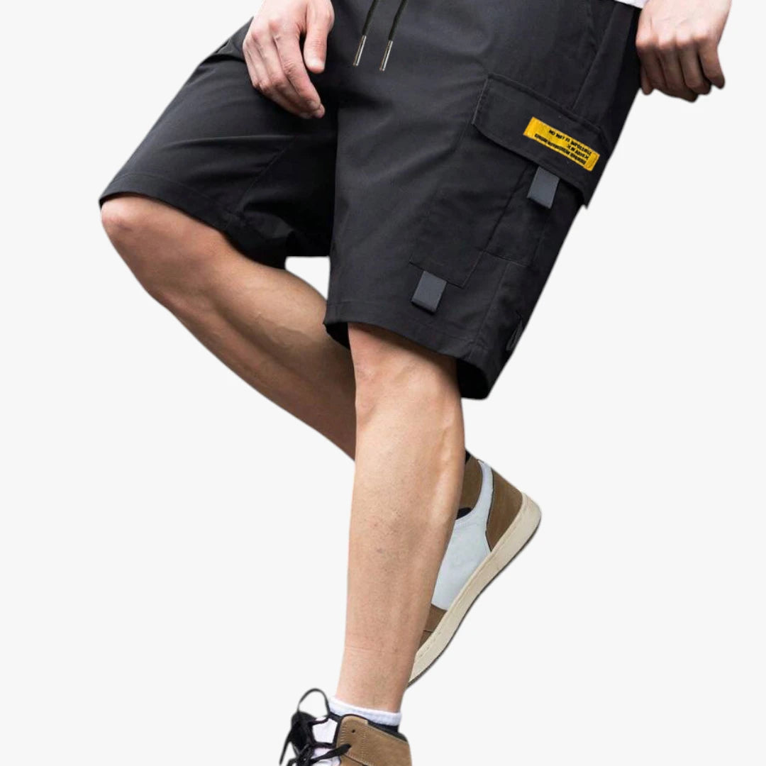 Herre Lange Cargoshorts med Lommer