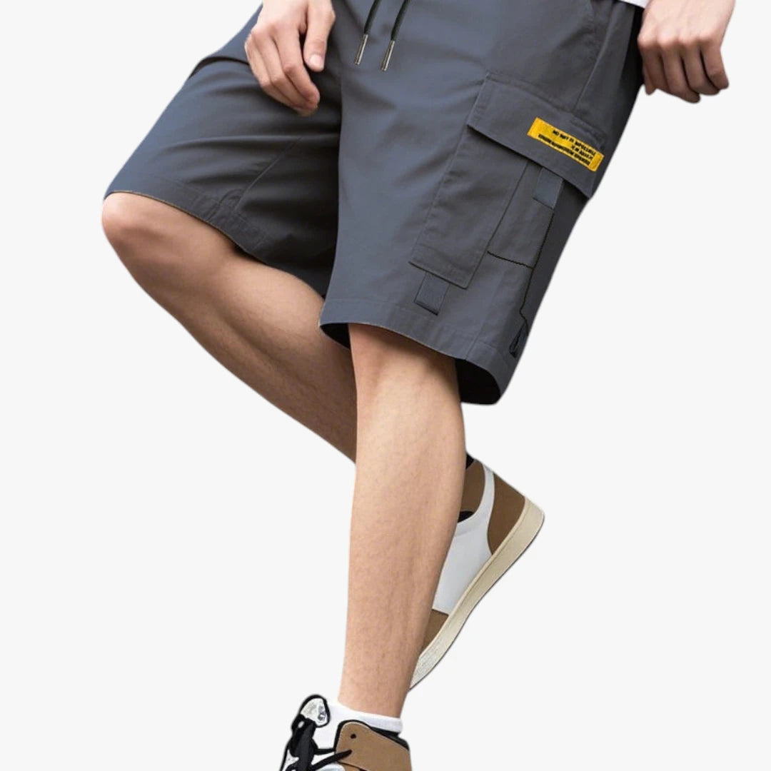 Herre Lange Cargoshorts med Lommer