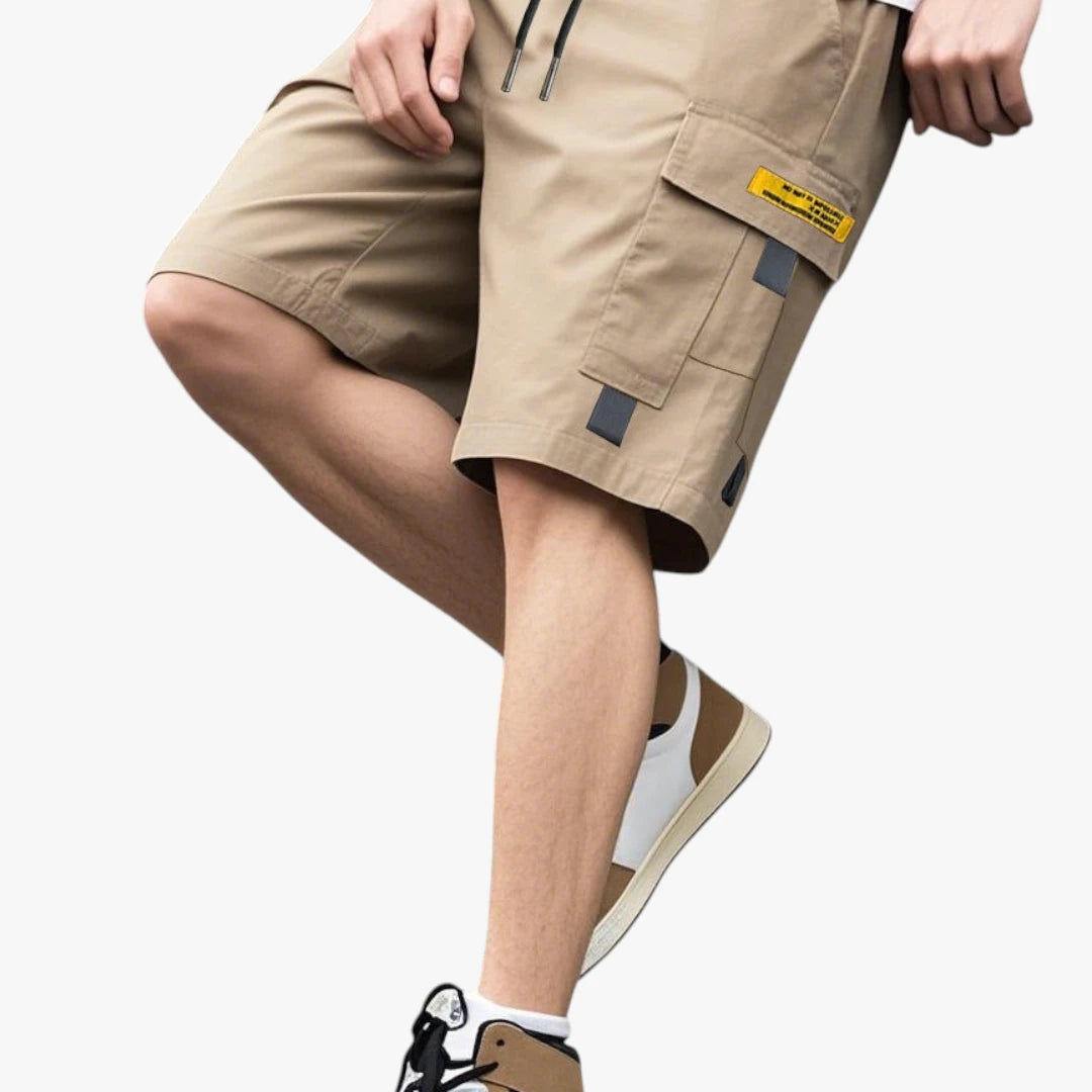 Herre Lange Cargoshorts med Lommer