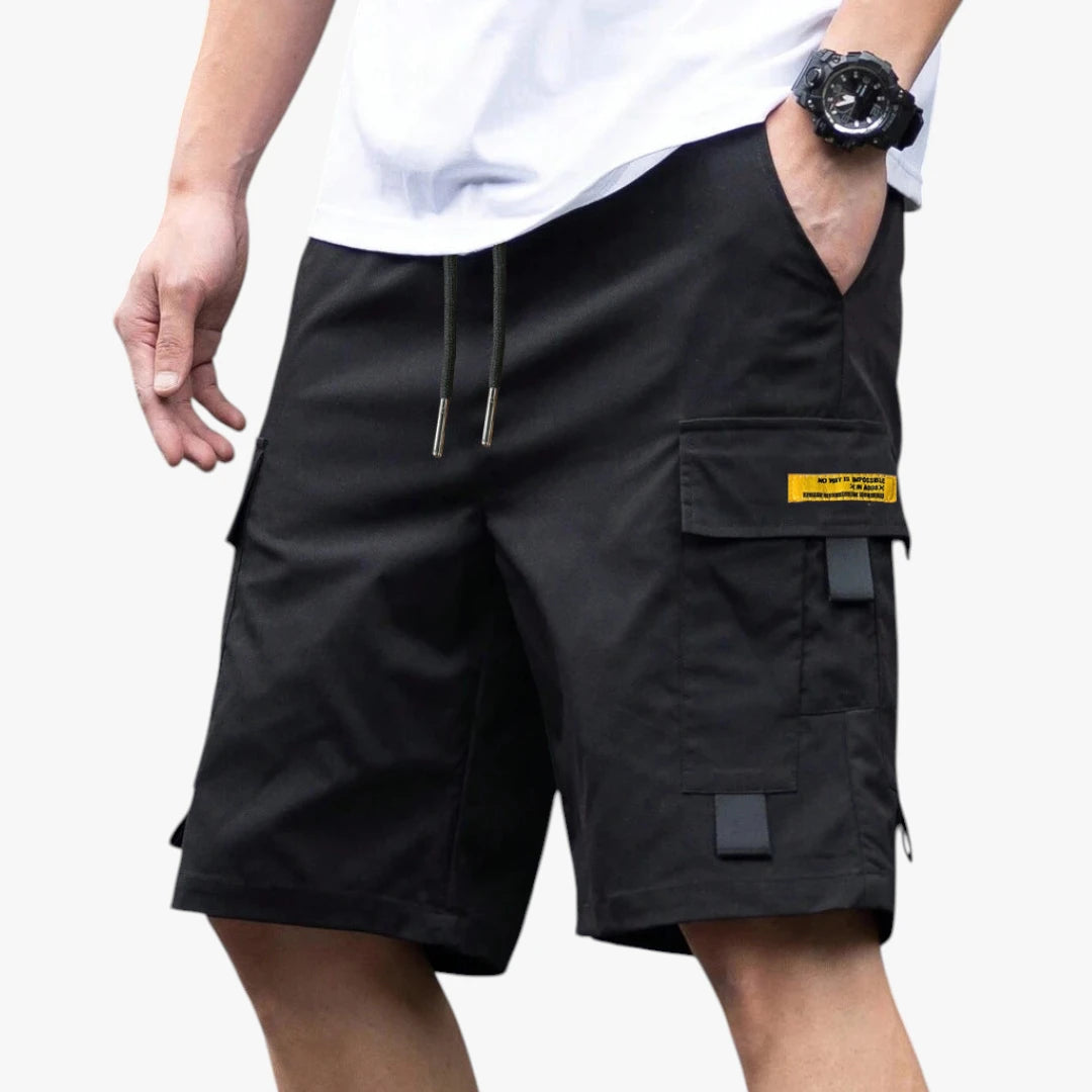 Herre Lange Cargoshorts med Lommer