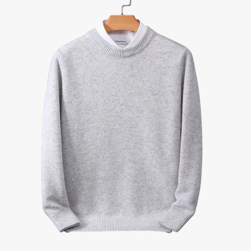 Oversize Højhalset Sweater med Ribbet Manchetter
