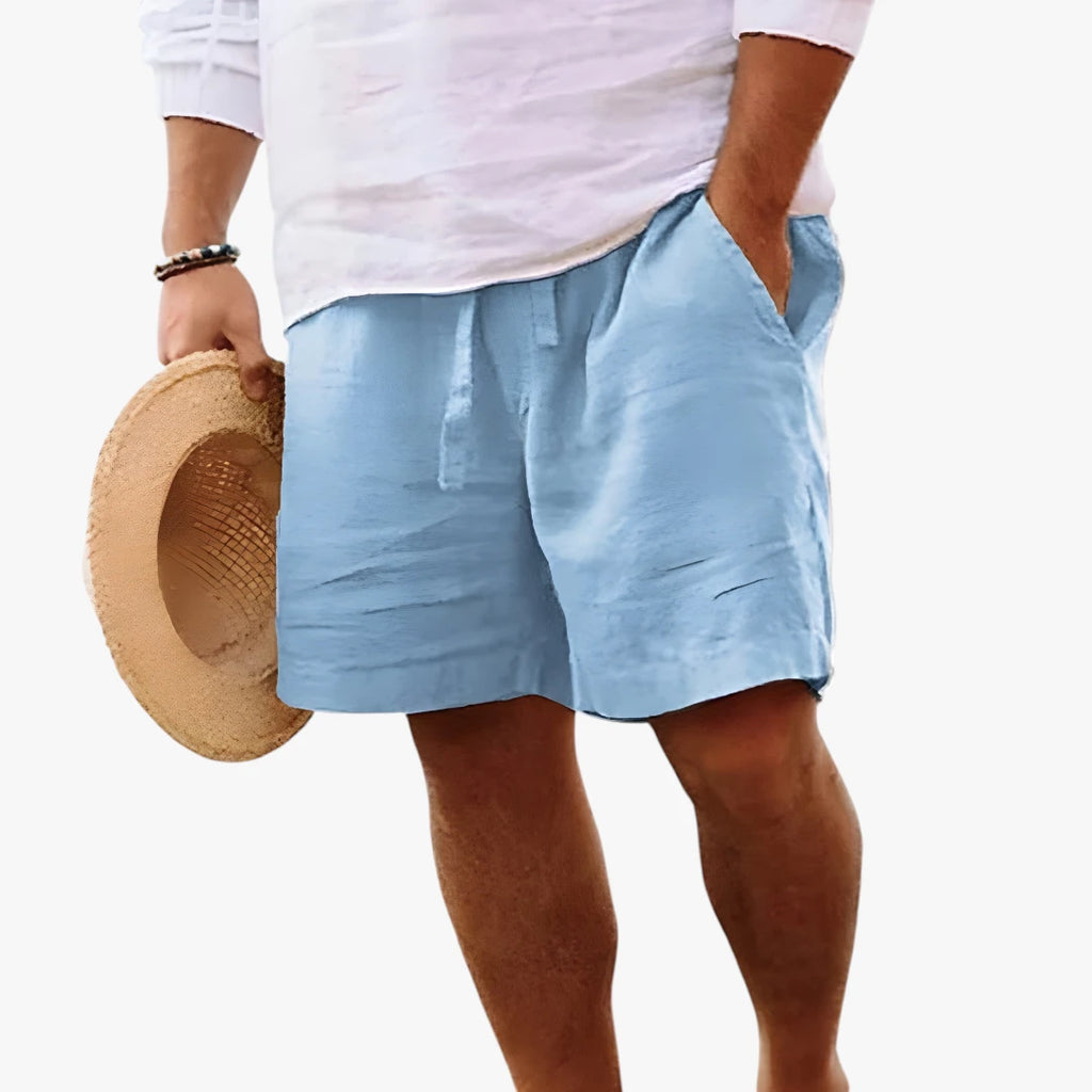 Herre Løse Bade Shorts med Sidelommer