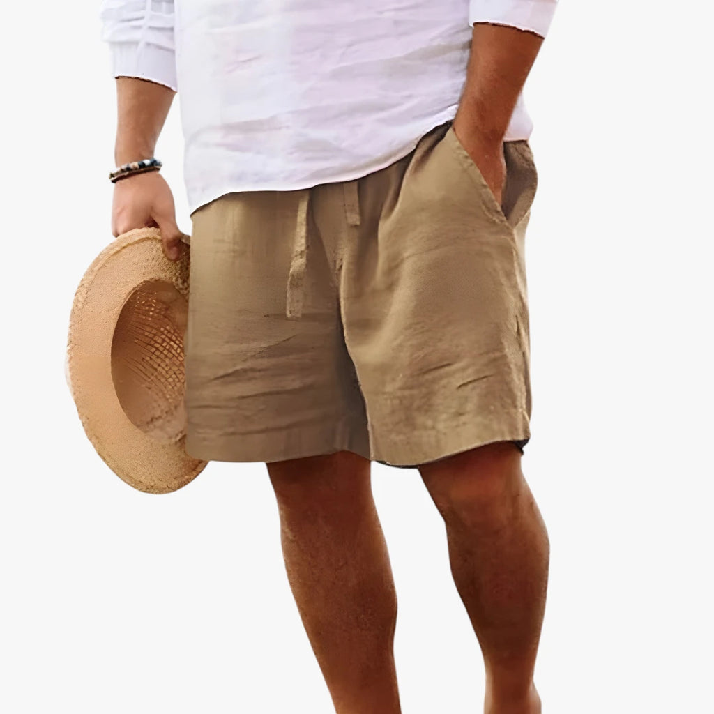 Herre Løse Bade Shorts med Sidelommer