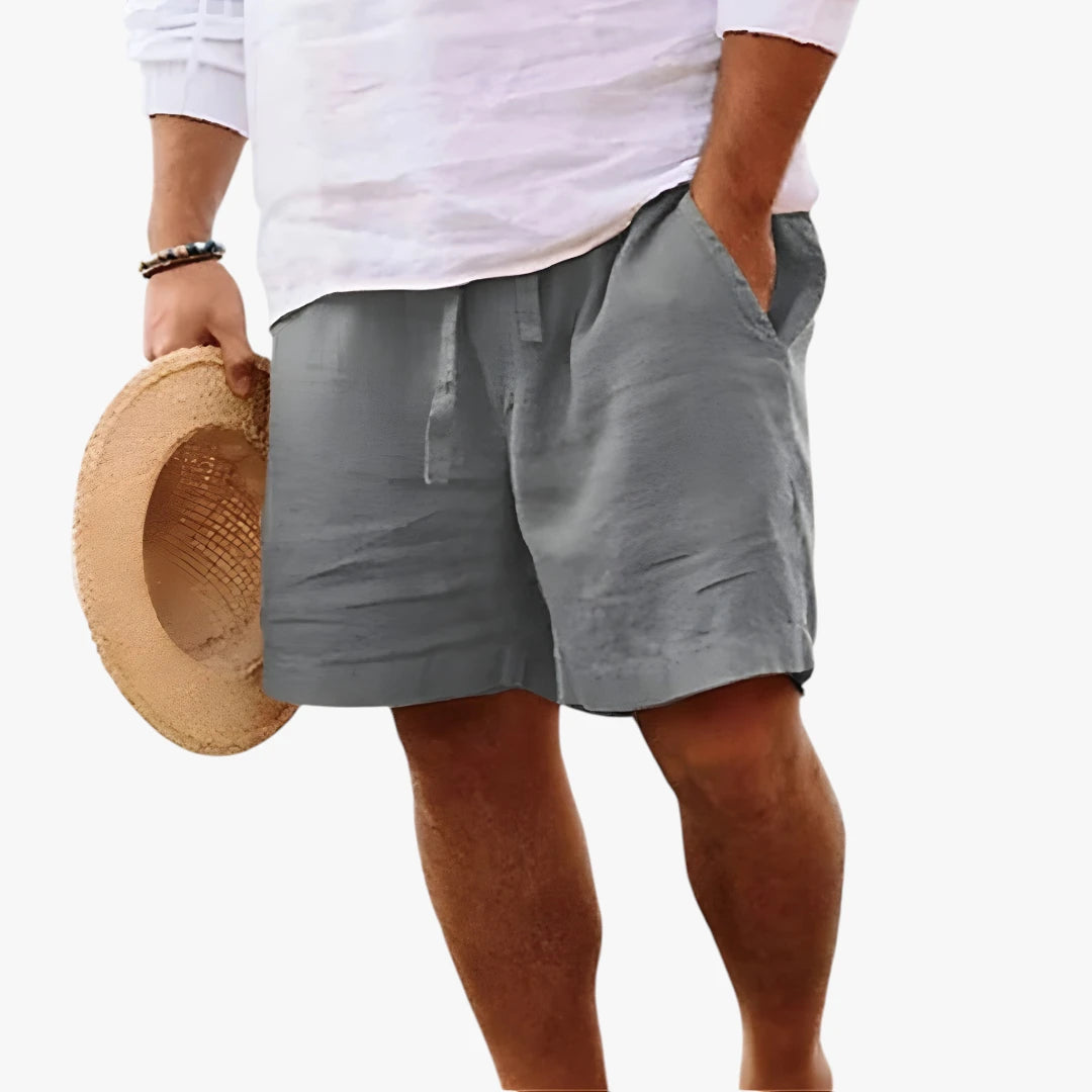 Herre Løse Bade Shorts med Sidelommer