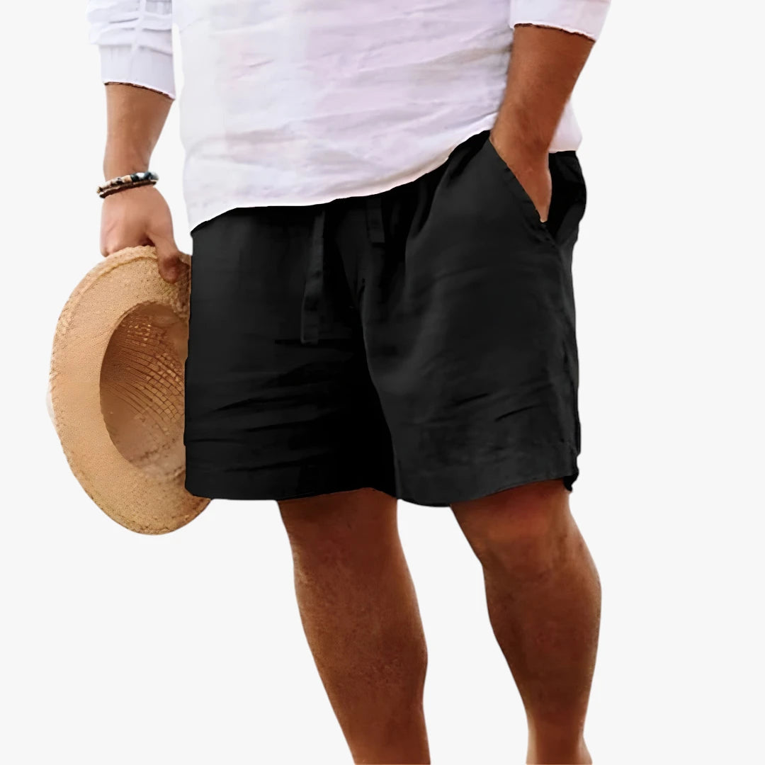 Herre Løse Bade Shorts med Sidelommer