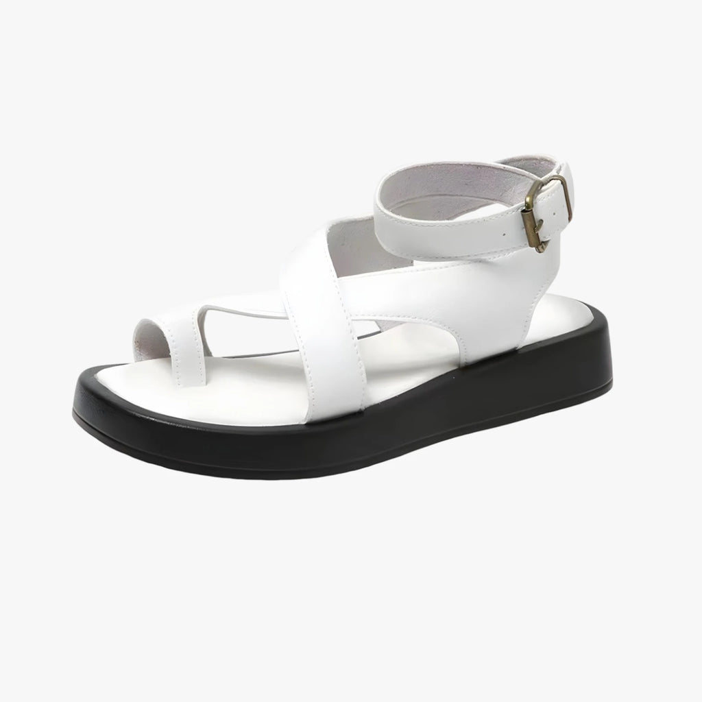 Dame Komfort Plateau Sandaler med Rem