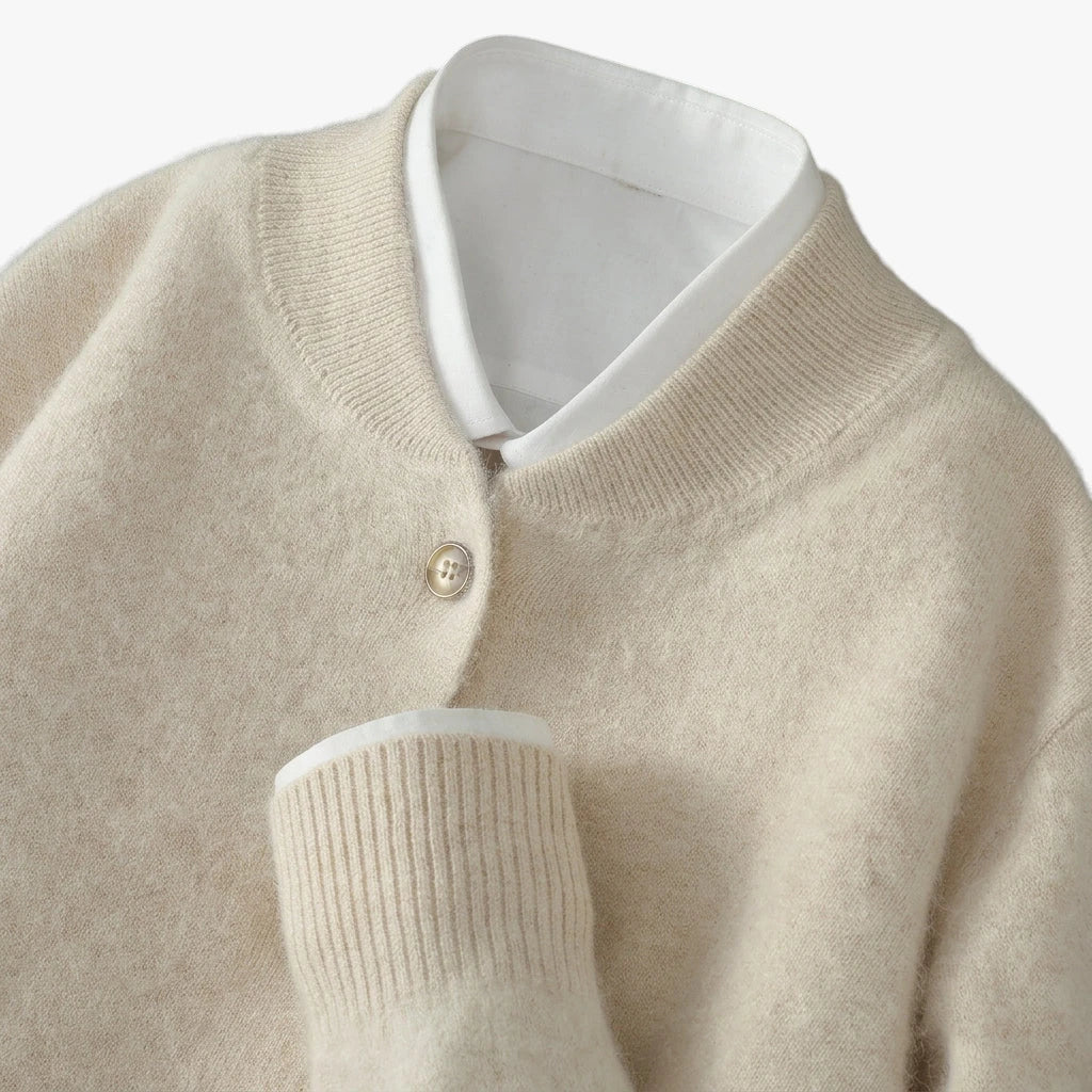 Varm Sweater med knapper