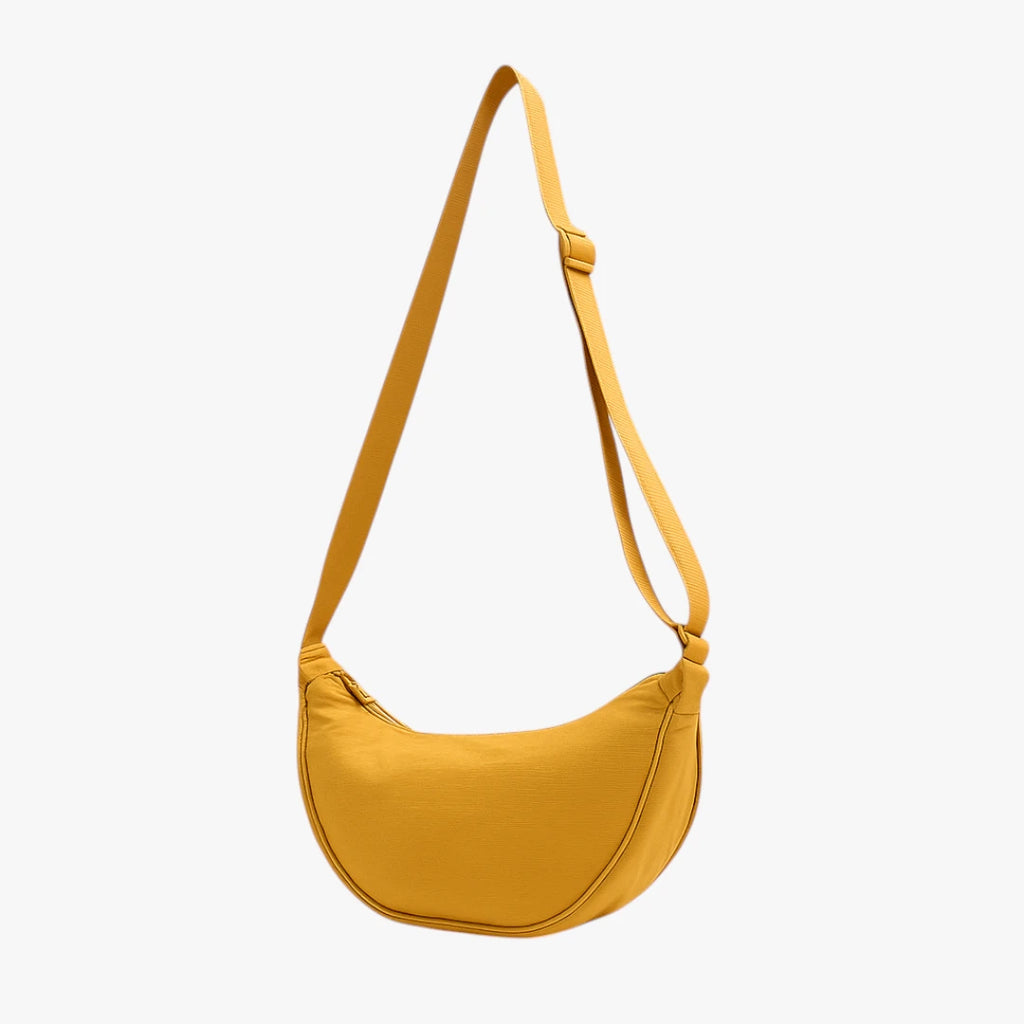 Lille Crossbody Taske med Lynlås og Rem