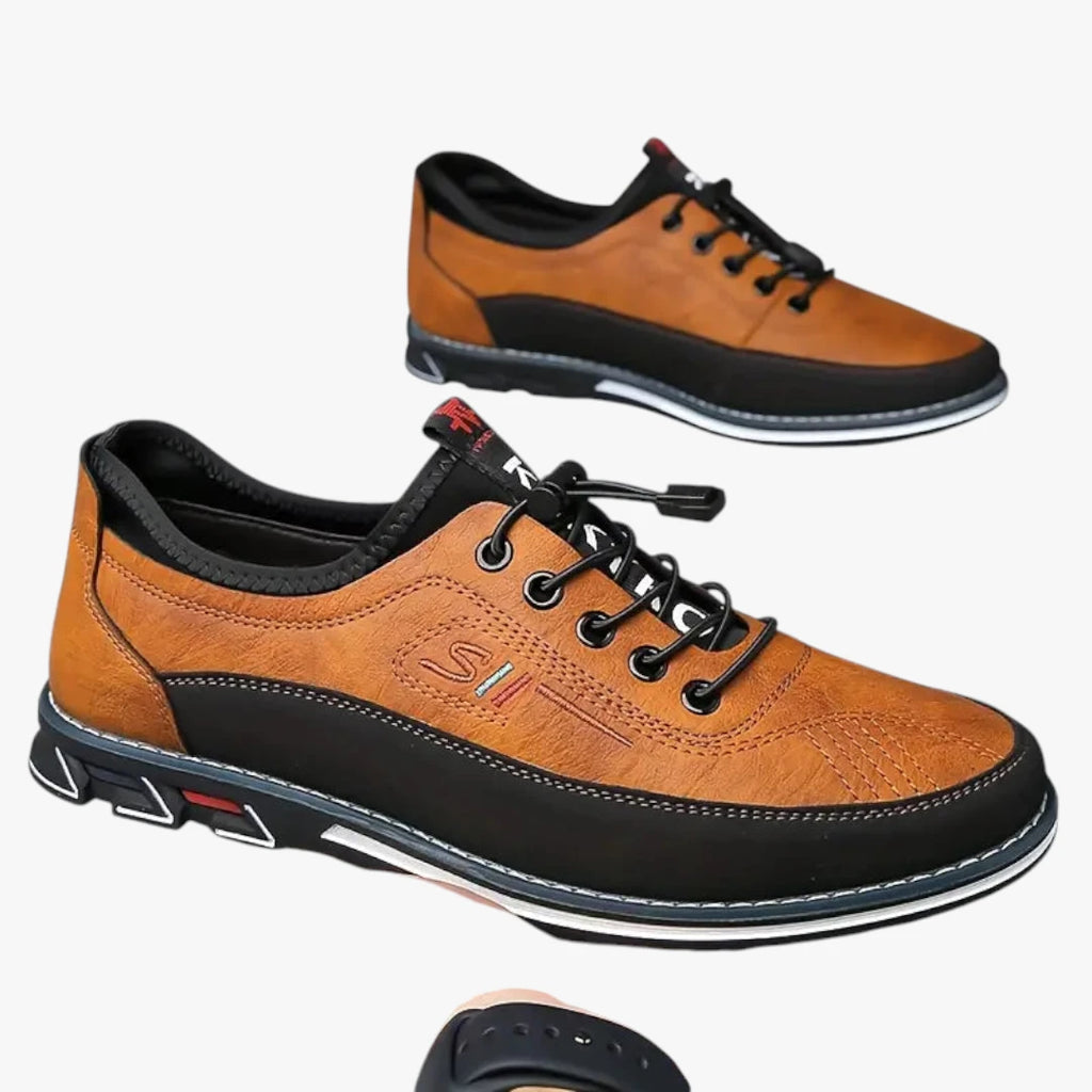 Herre Lette Sneakers med Snøre og Hælkappe