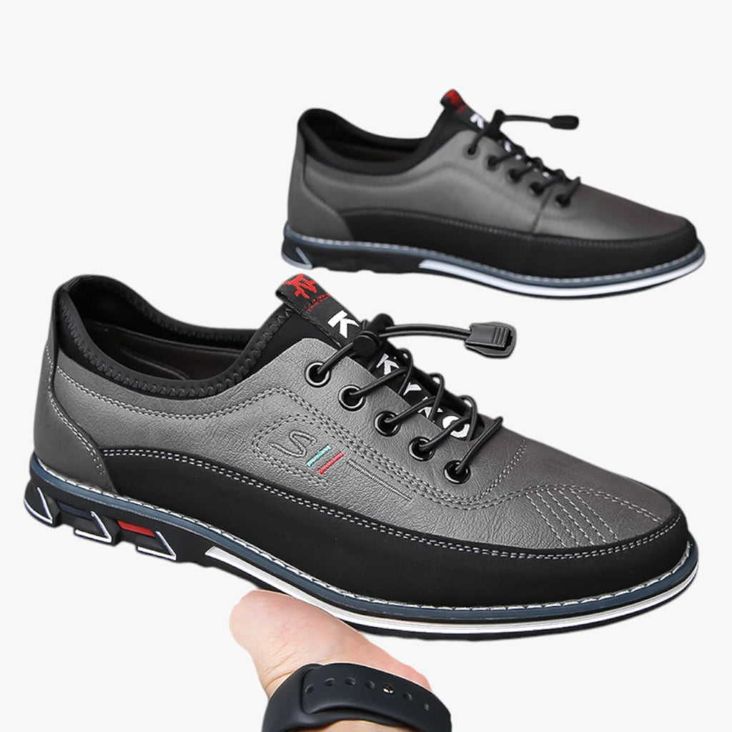 Herre Lette Sneakers med Snøre og Hælkappe