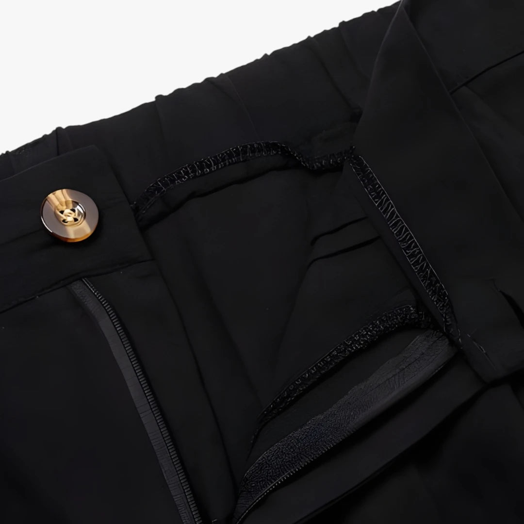 Herre Knælange Shorts med Lynlås og Sidelommer