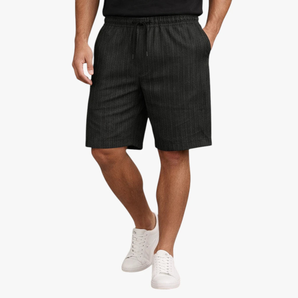 Herre Knælange Shorts med Snøre og Lommer