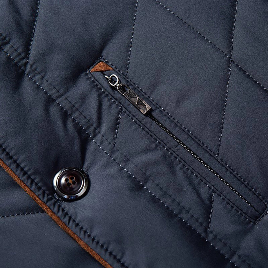 Herre quiltet jakke | Vinter
