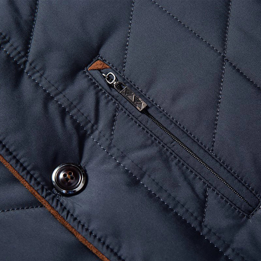 Herre quiltet jakke | Vinter