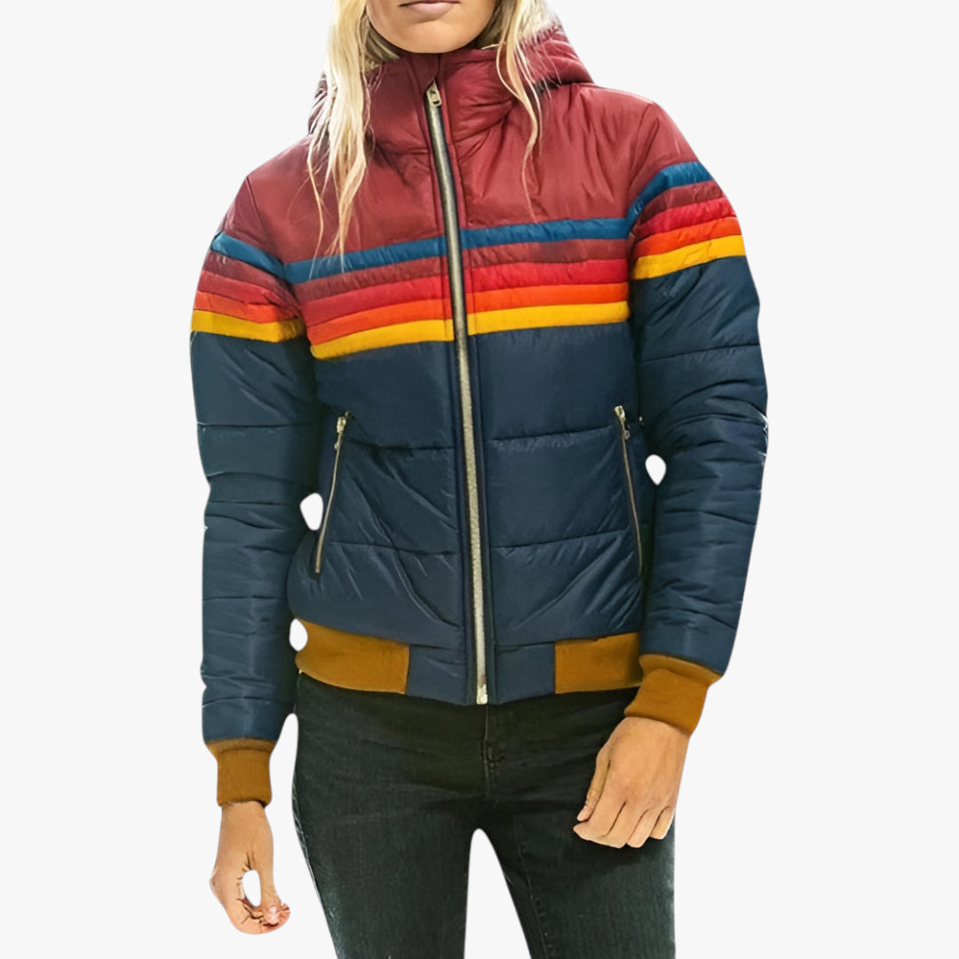 Dame vandtæt jakke | Quiltet