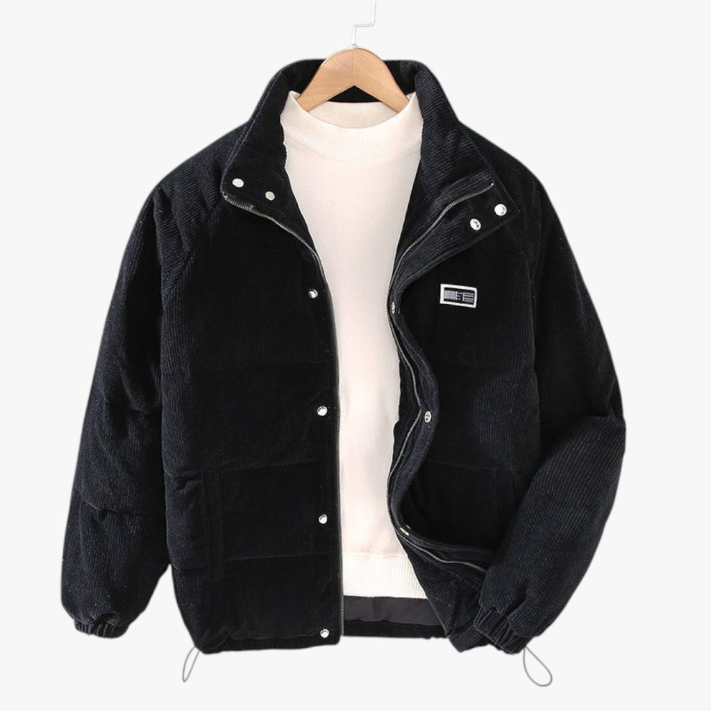 Herre varm vinterjakke | Corduroy