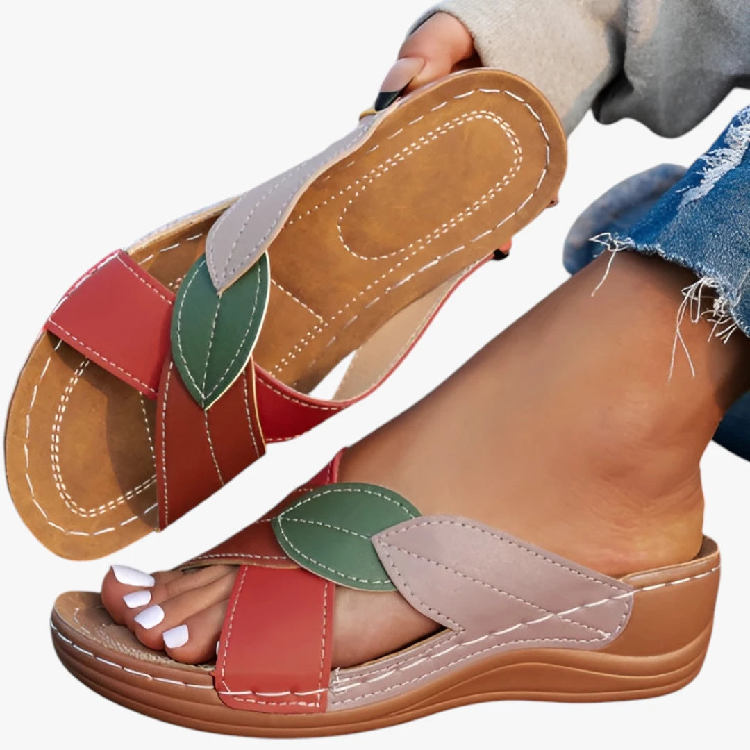 Dame Plateau Sunde Sandaler med Kilehæl og Svangstøtte