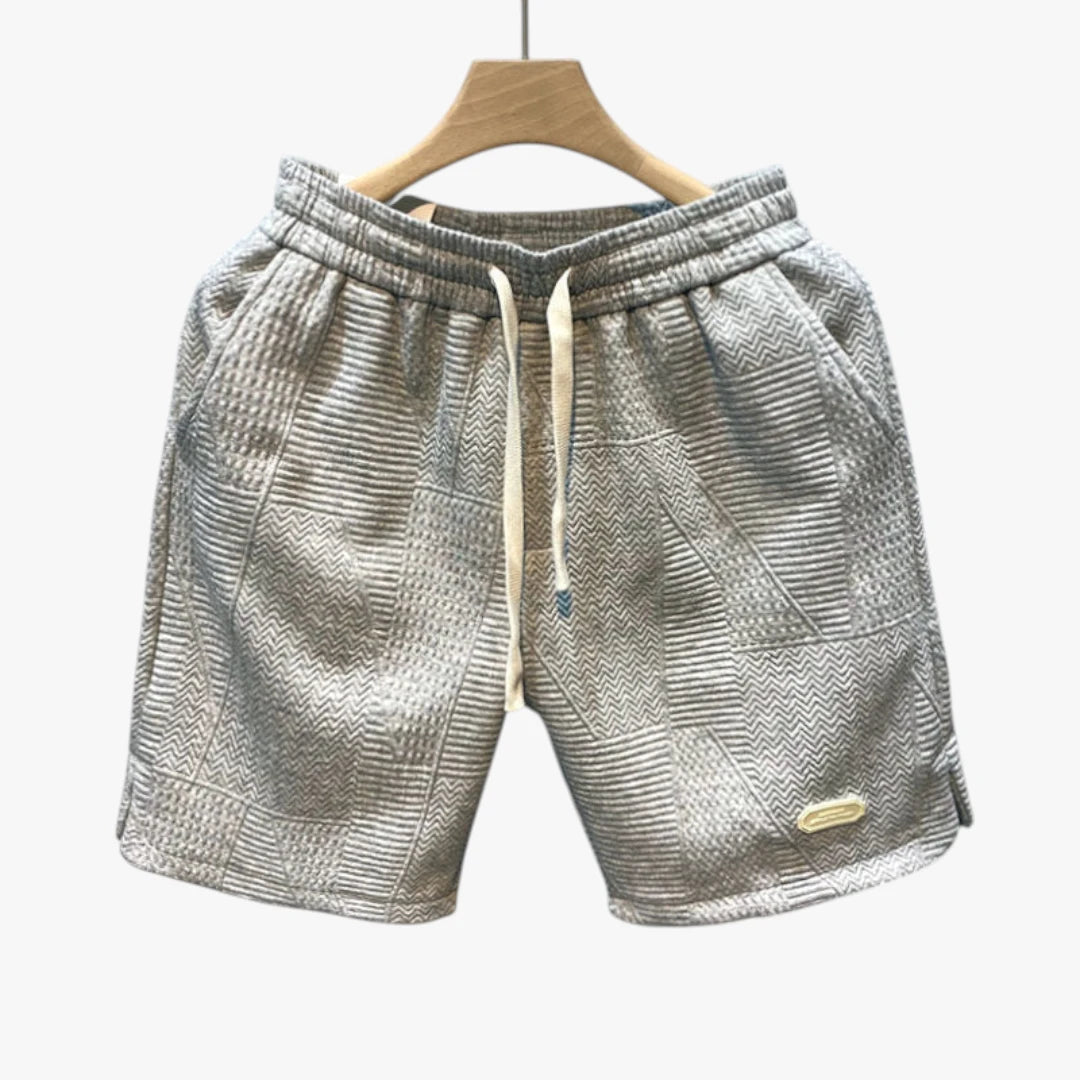 Herre Løse Træningsshorts med Bindebånd og Sidelommer