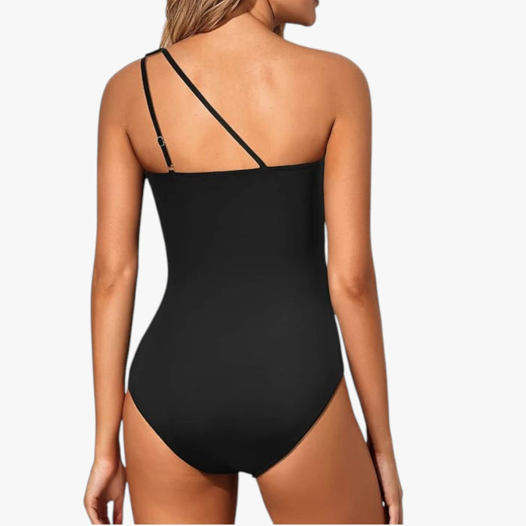 Asymmetrisk One-Shoulder Badedragt med Former